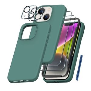 NEW iPhone 14 Plus Midnight Green Silicone Case